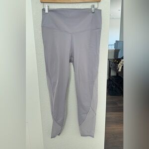 Fabletics Lavender Gray High-Waist Leggings